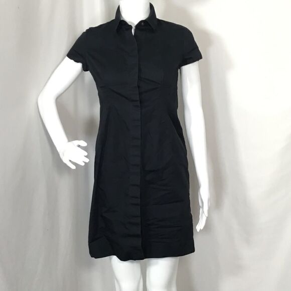 Banana Republic Cap Sleeve Button Down Dress (D13) - Picture 1 of 7